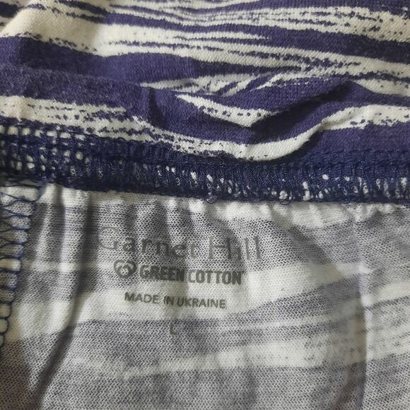 Garnet Hill Relaxed Knit Womens Zebra Print Pajamas Size Large. NWOT - Picture 10 of 13